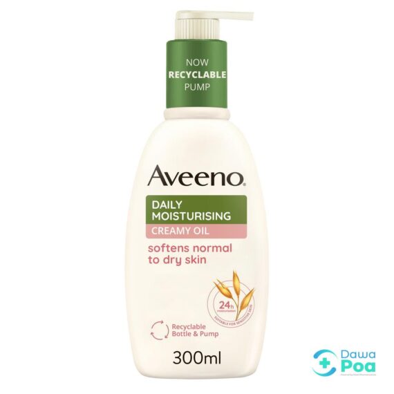 Aveeno Moisturising Creamy Oil 300ml1
