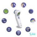 Braun Thermometer 2 in 1 No-Touch + Front.4