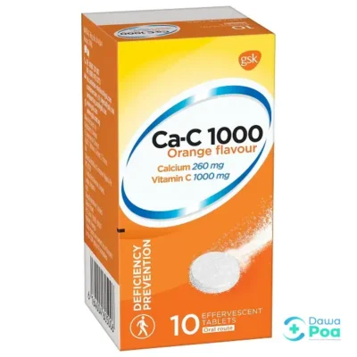 Ca C Sandoz 1000mg Effervescent Tablets