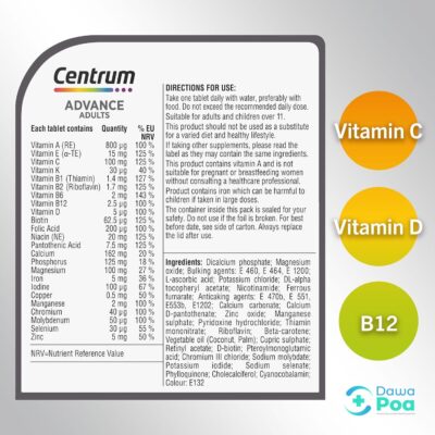 Centrum Advance Tablets1