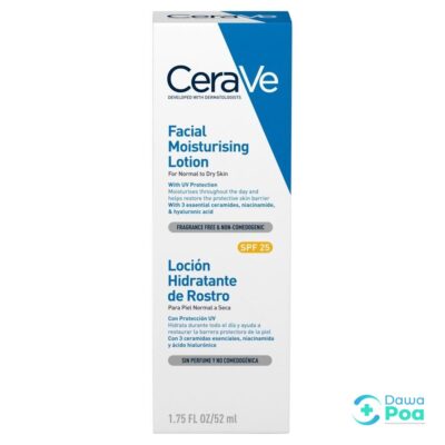 CeraVe AM SPF 25 Facial Moisturizing Lotion 52ml