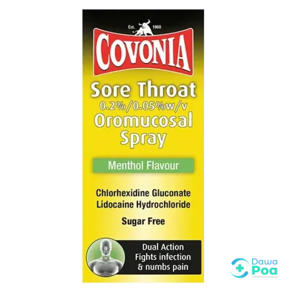 Covonia Throat Spray Menthol 30ml