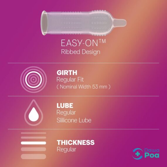 Durex Ribbed Condoms3