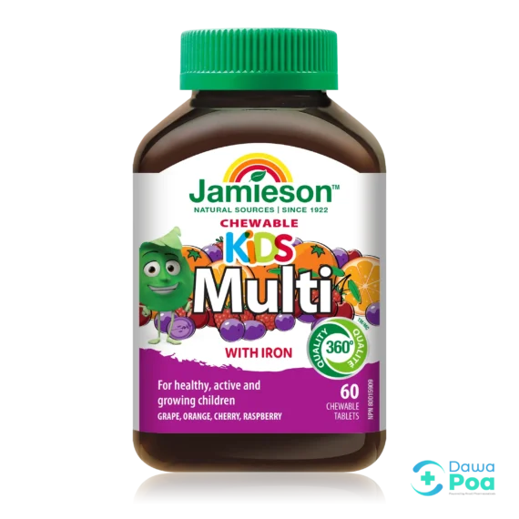 Jamieson Multi Kids Chewable Tablets 60's1