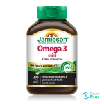 Jamieson Omega-3 Extra Strength Mini Softgels 200's