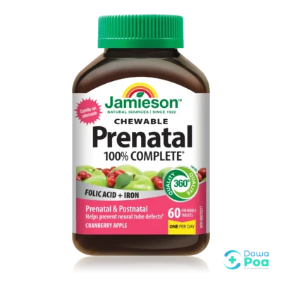 Jamieson Prenatal Chewable Tabs 60's1