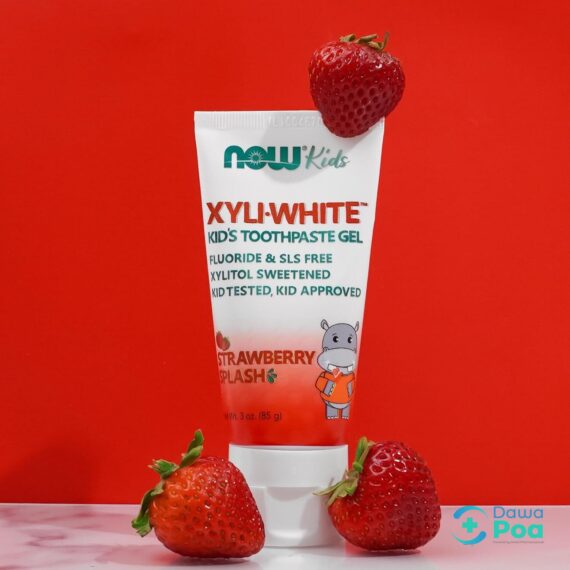 Now Xyliwhite Kids Toothpaste Gel Strawberry 85gm3
