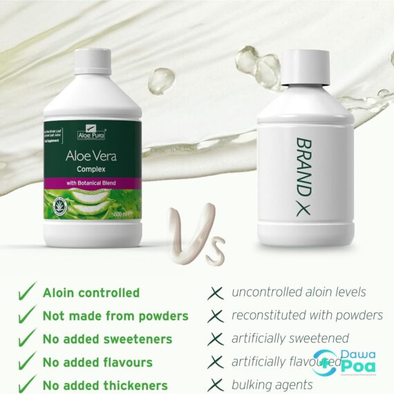 Optima Aloe Pura Aloe Vera Complex Juice 500ml 5