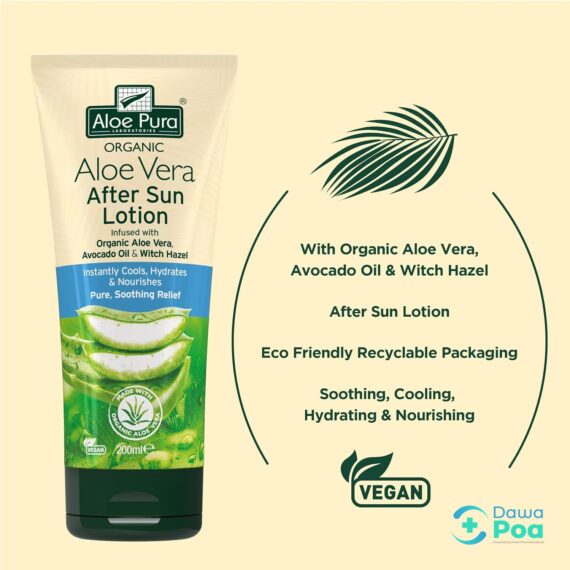 Optima Aloe Vera After Sun Lotion 200ml4