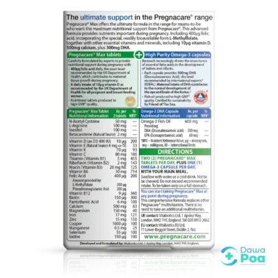 Vitabiotics Pregnacare Max2
