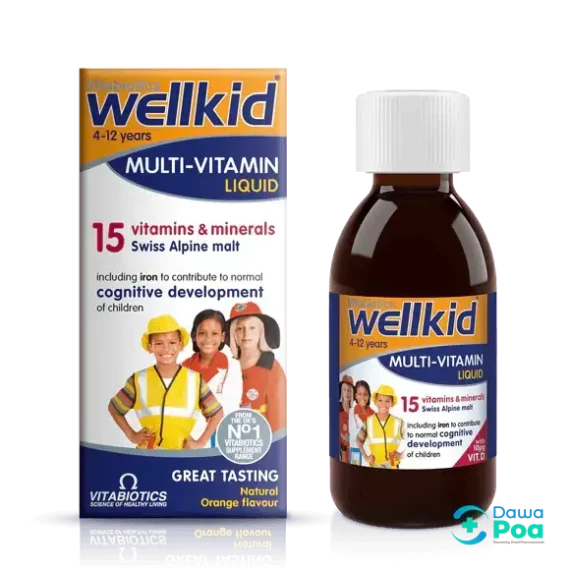 Vitabiotics Wellkid Multivitamin Liquid 150ml1