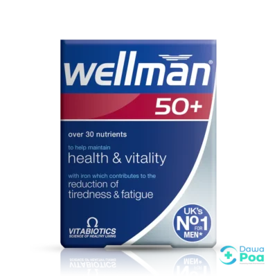 Vitabiotics Wellman 50⁺ Tablets 30's
