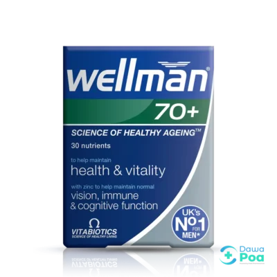 Vitabiotics Wellman 70⁺ Tablets 30's