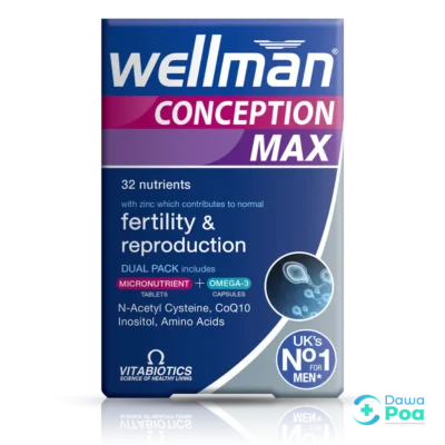 Vitabiotics Wellman Conception Max Tablets1