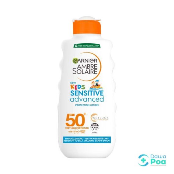 1 Kids Sensitive Sun Protection Lotion SPF 50 200ml fop