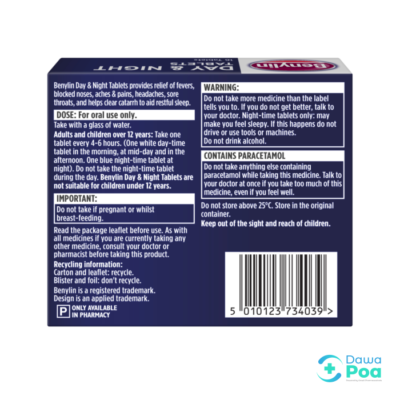 BENYLIN® Day & Night Tablets 16s