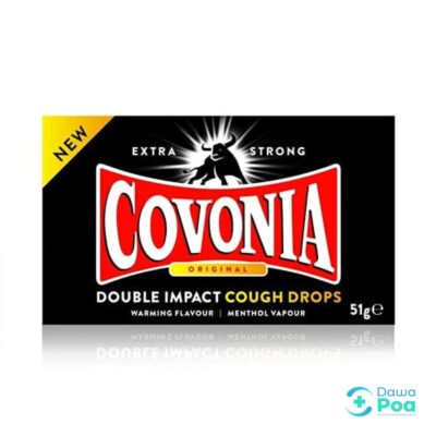 Covonia Double Impact Sugar Free Strong Original Cough Lozenges