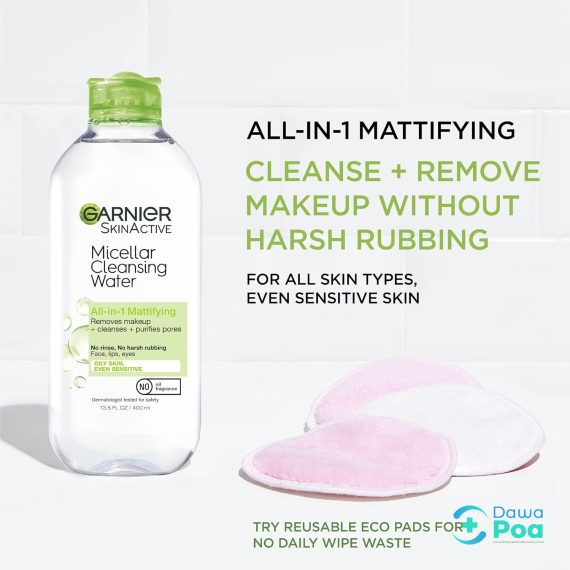 Even & matte micellar water 400ml 2