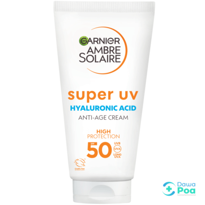 Garnier Ambre Solaire Super UV Anti-age hyaluronic acid SPF 50 cream.1
