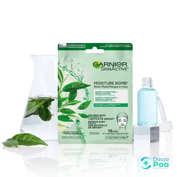 Garnier Green Tea Hydrating Face Sheet Mask For Normal to Combination Skin.3