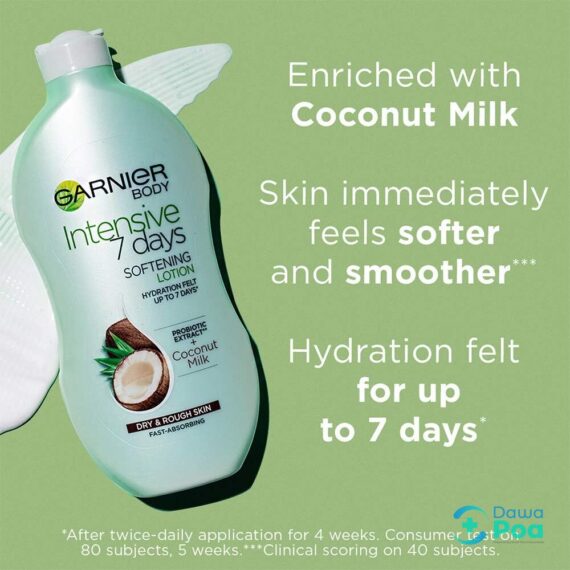 Garnier Intensive 7 Days Coconut Milk Body Lotion 400ml.1