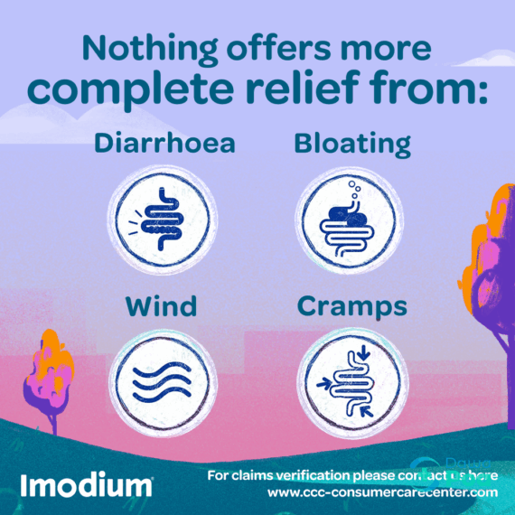 Imodium Dual Action Relief Tablets 6s.1
