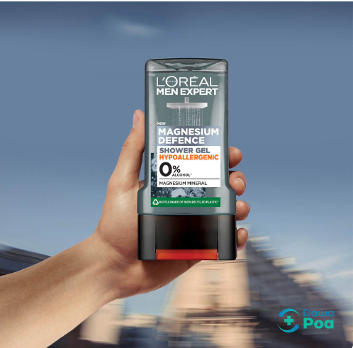 Men Expert Magnesium Defence Hypoallergenic Shower Gel3