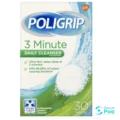 Poligrip Daily Cleanser For Dentures Tablets 30s (2)