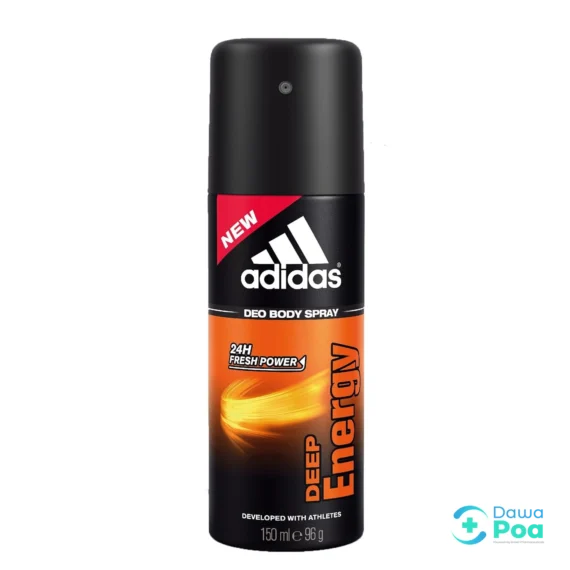 Adidas Deodorant Deep Energy Spray 150ml (2)