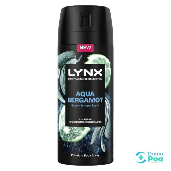 Lynx Aqua Bergamot Premium Deodorant Bodyspray
