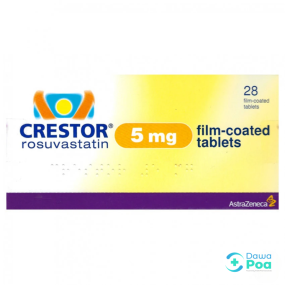 Crestor 5mg Tablets 28's