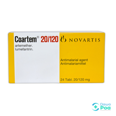 Coartem 20mg/120mg Tablets 24's