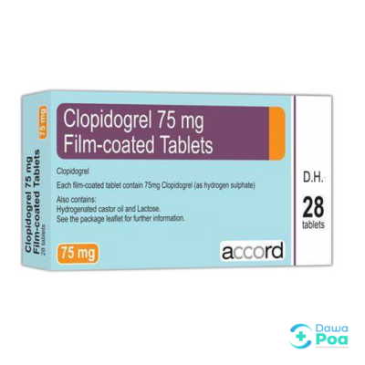 Clopidogrel 75mg Tablets 28's