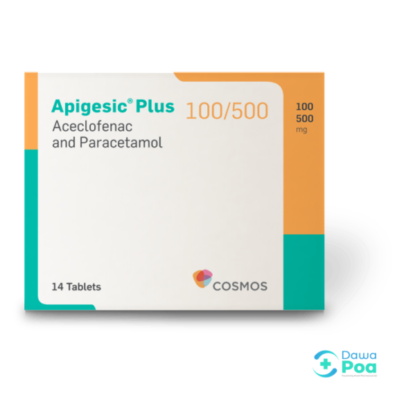 Apigesic Plus Tablets 14's