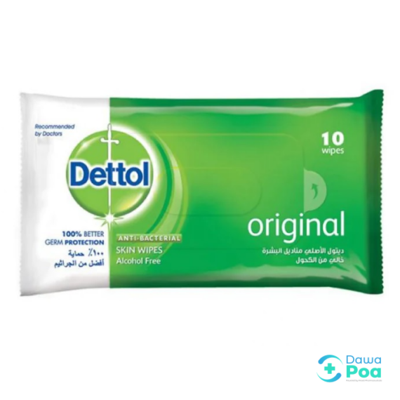 Dettol wipes original 10s_1