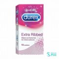 Durex Extra Ribbed Condoms 10sl