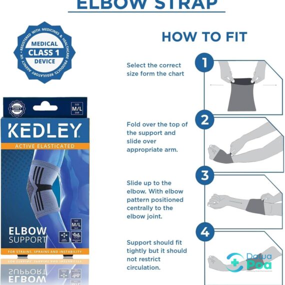 Kedley Active Elasticated Elbow Support5