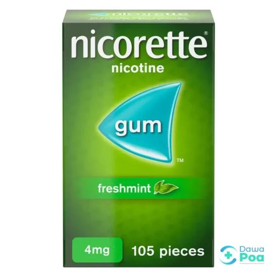 Nicorette Gum 4mg, 105's_Fresh Mint