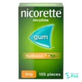 Nicorette Gum 4mg 105s_Fruitfusion