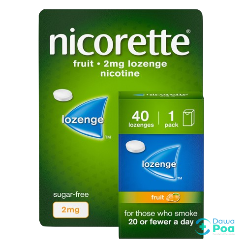 Nicorette Lozenge - Fruit 2mg 40's