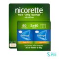 Nicorette Lozenge - Fruit 2mg 80s