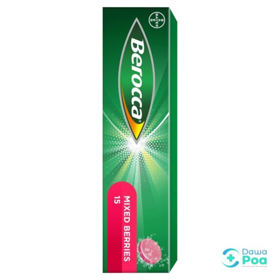 Berocca Effervescent Mixed Berry Tablets
