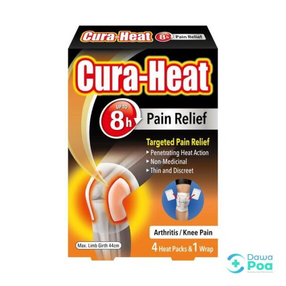 Cura-Heat Arthritis Pain for Knee 4s